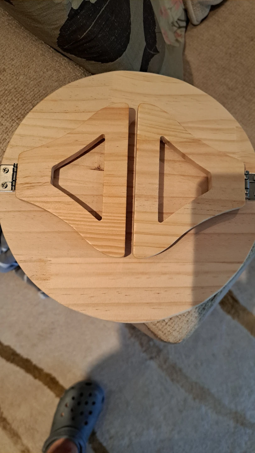 Wooden folding tray table - photo 3