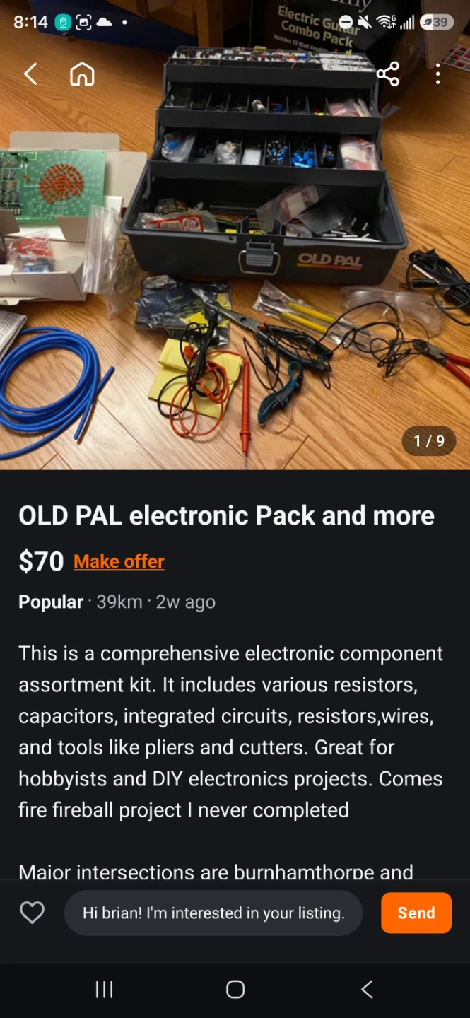 OLD PAL Electronic Component Kit and Tools - photo 2