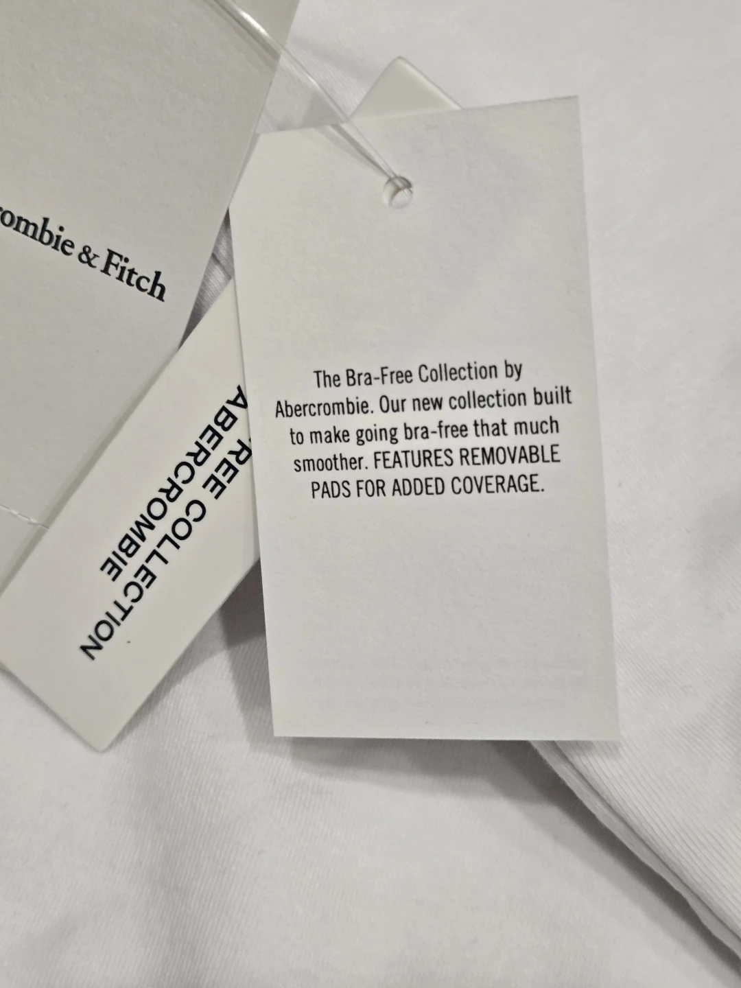 Abercrombie & Fitch White Camisole - Small - photo 4