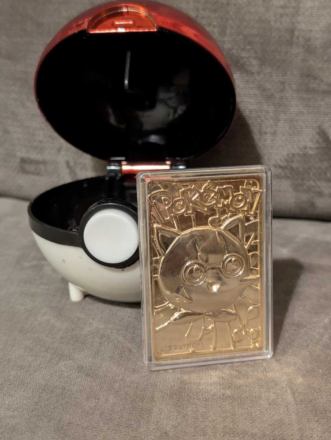 1999 BK Pokémon Jiggly Puff 23K Gold-Plated Card