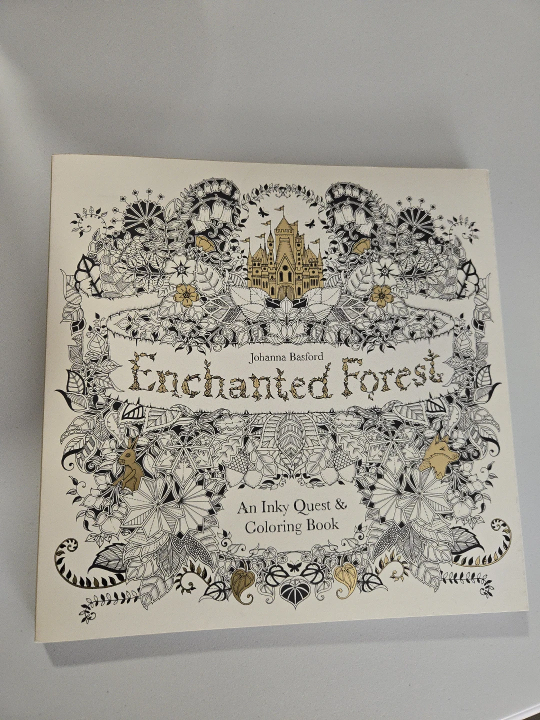 Johanna Basford Enchanted Forest: An Inky Quest & Coloring Book