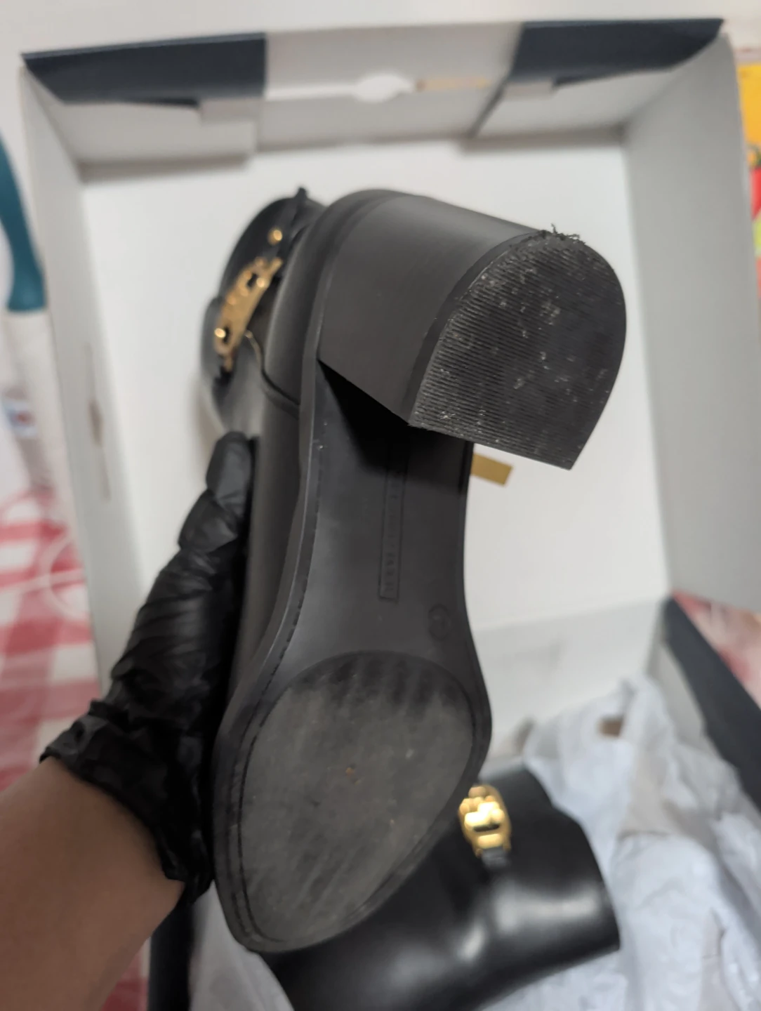 Tommy Hilfiger Black Ankle Boots size 7 M - photo 4