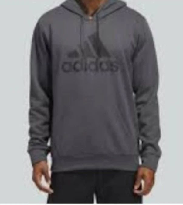 Adidas Men's Grey Hoodie size 2xlarge