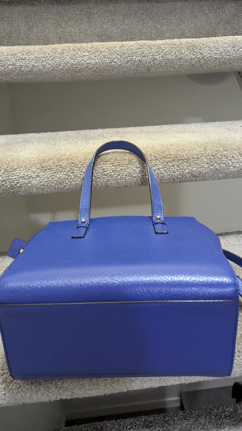 Kate Spade New York Blue Leather Tote Bag - photo 4