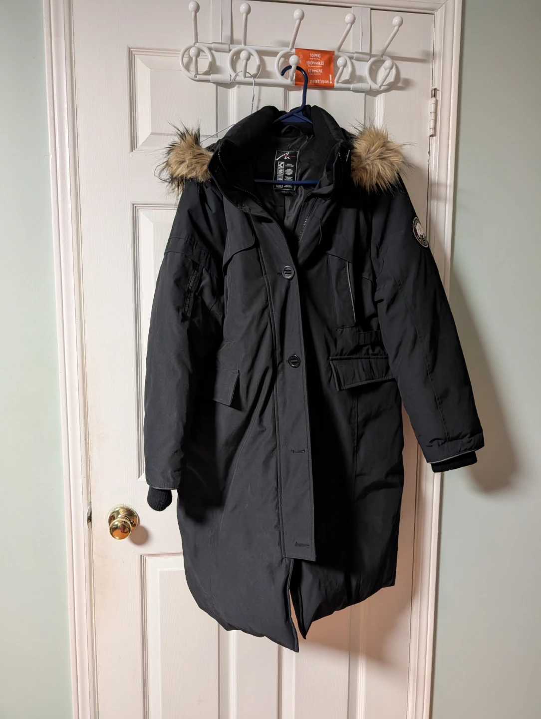 Arctic Expedition Black Parka