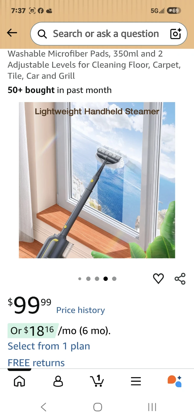 Scrub Wiz Steam Mop and Handheld Steamer 10-in-1 - photo 3