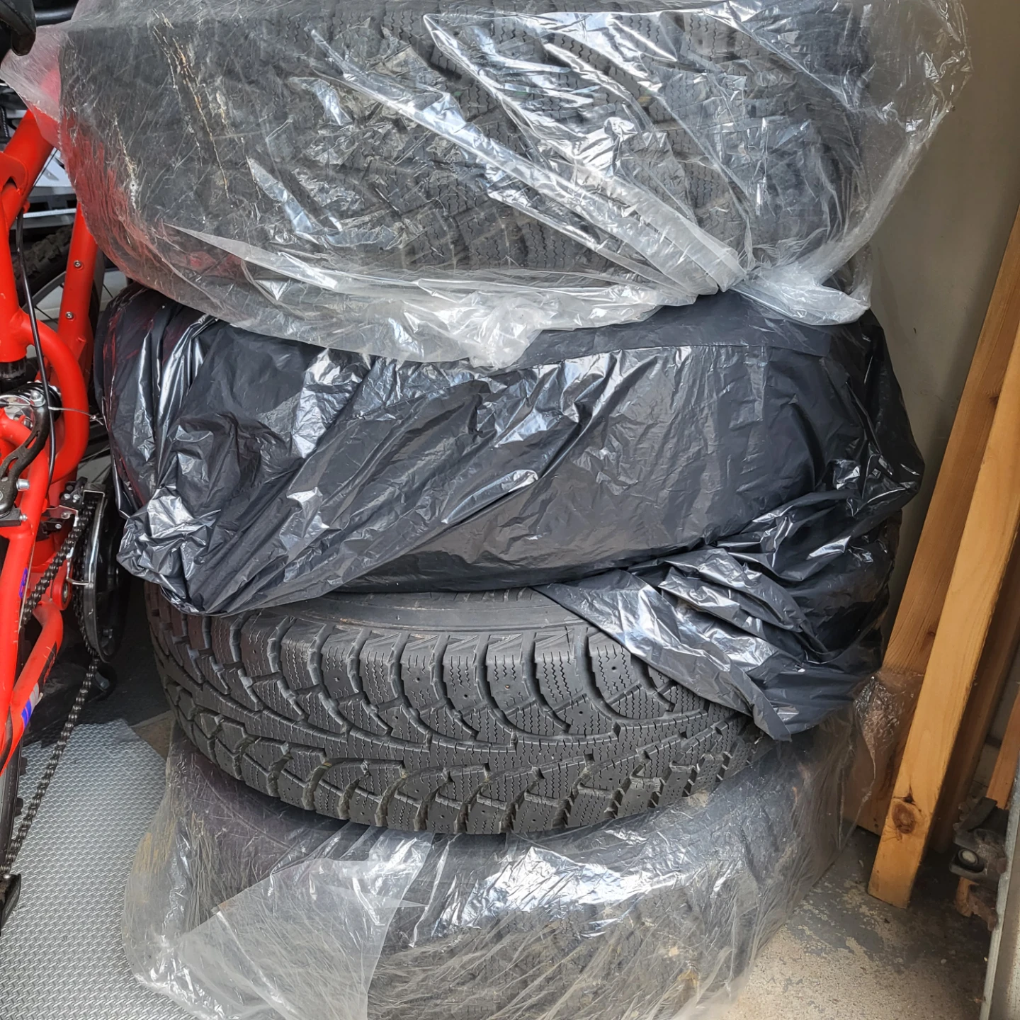 Handkook. Set of 4 brand new  Winter Tires
