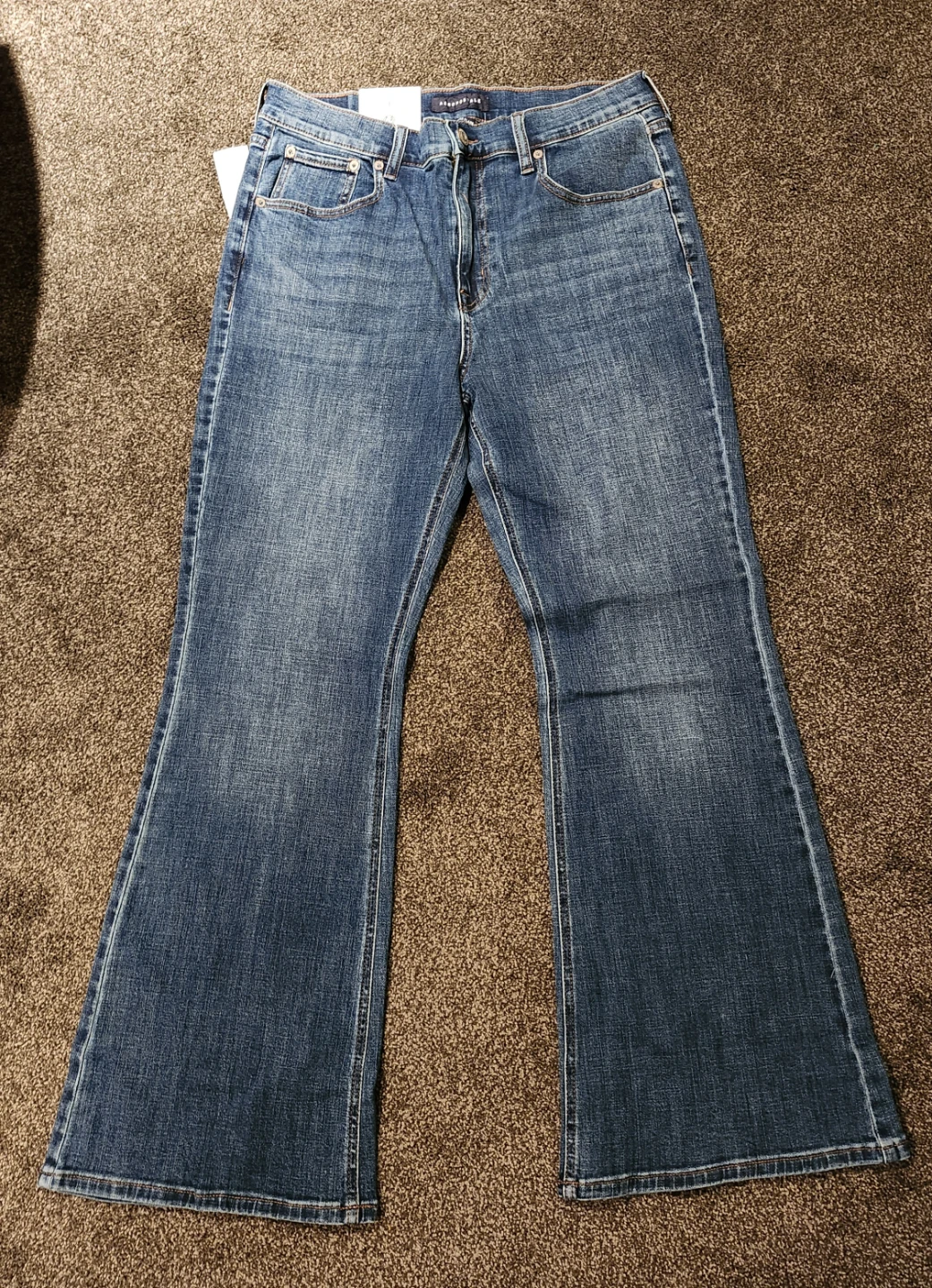 Aeropostale High Rise Flare Stretch Jeans Size 14S