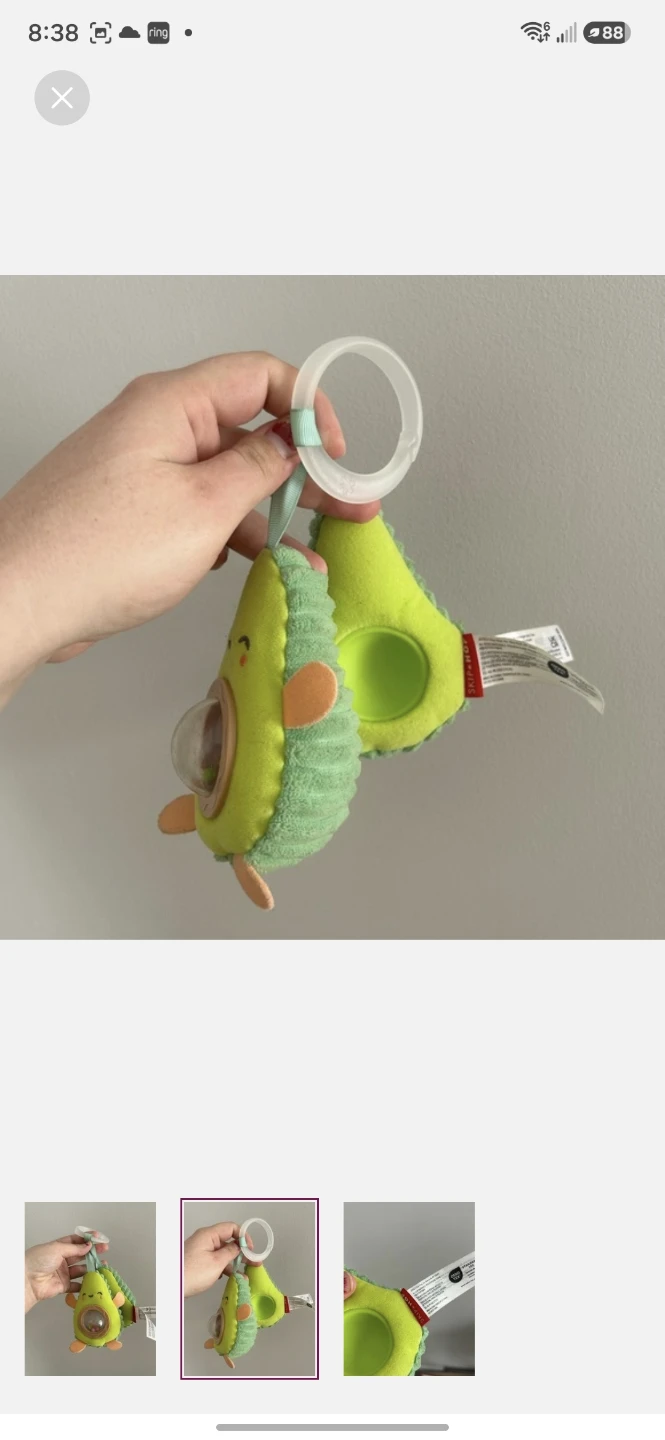 Skip Hop Avocado Baby Toy - photo 2