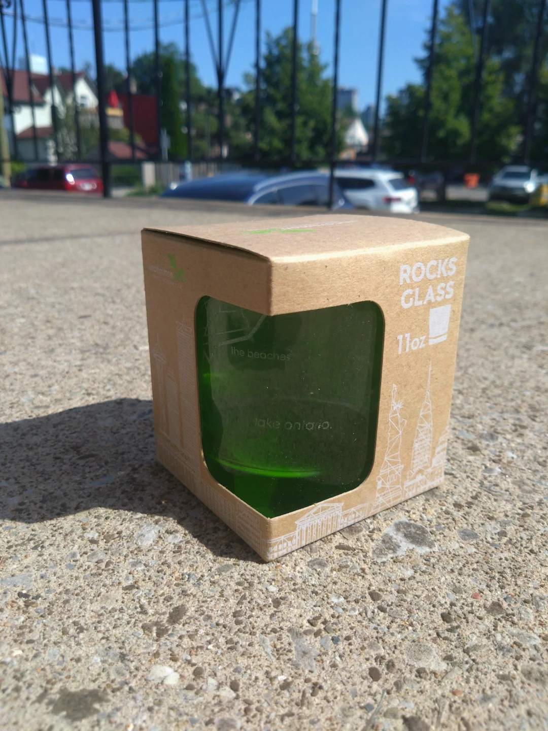 Toronto-map Glass Cup - photo 2