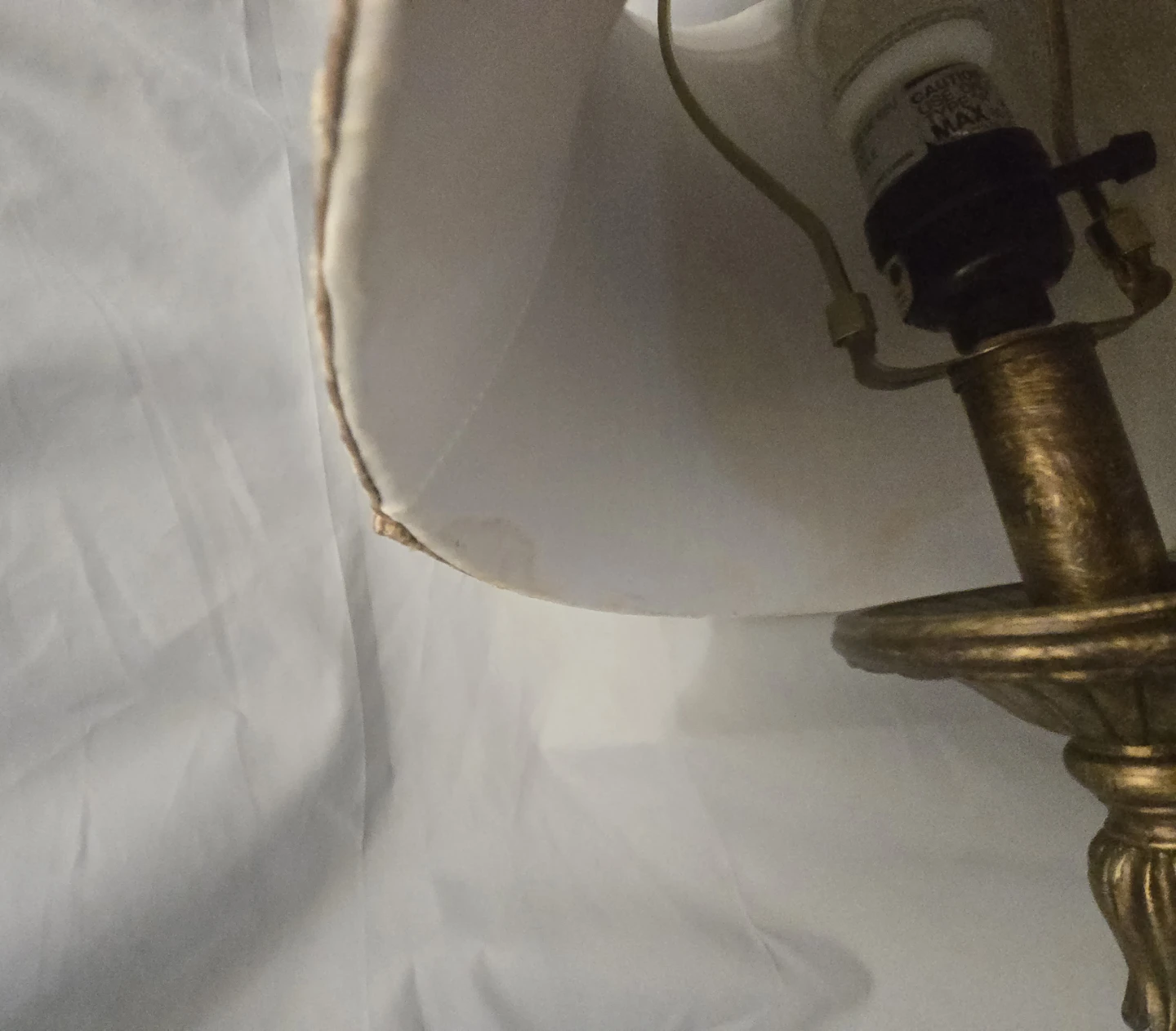 BOMBAY Vintage Table Lamps with Striped Shade - photo 2