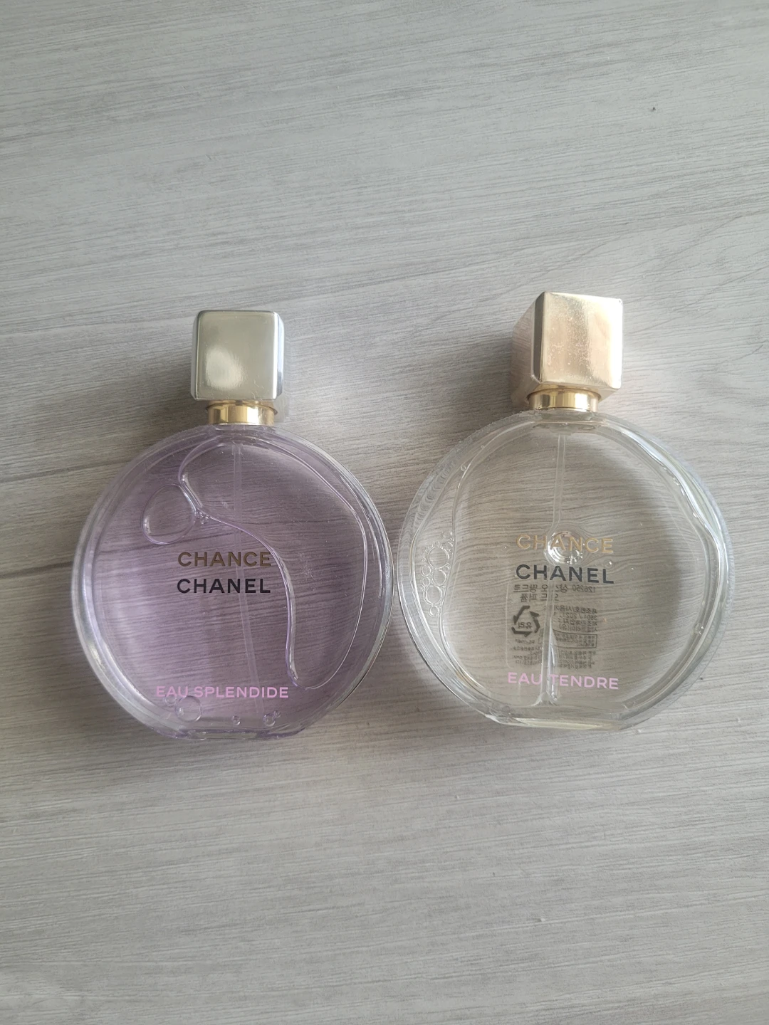 chanel eau splendide & eau tendre