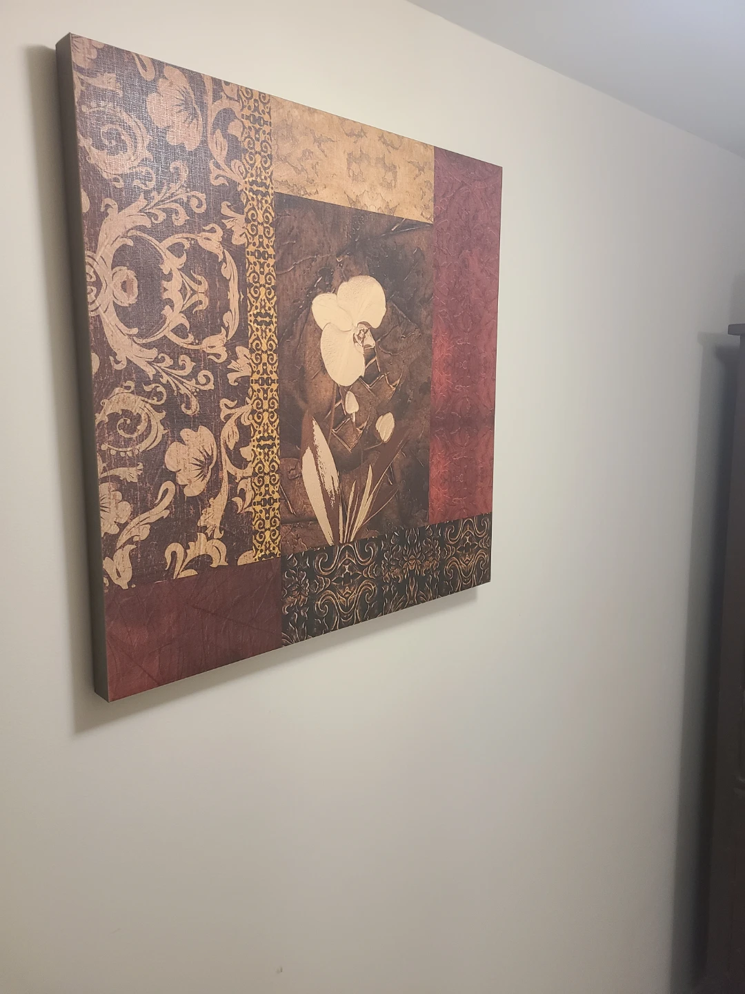 Floral Wall Art Canvas