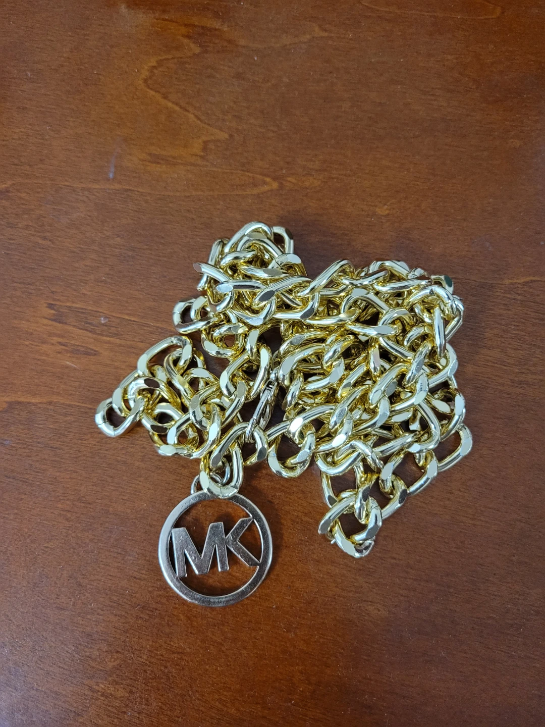 Michael Kors MK Chain Necklace Gold Tone - photo 2
