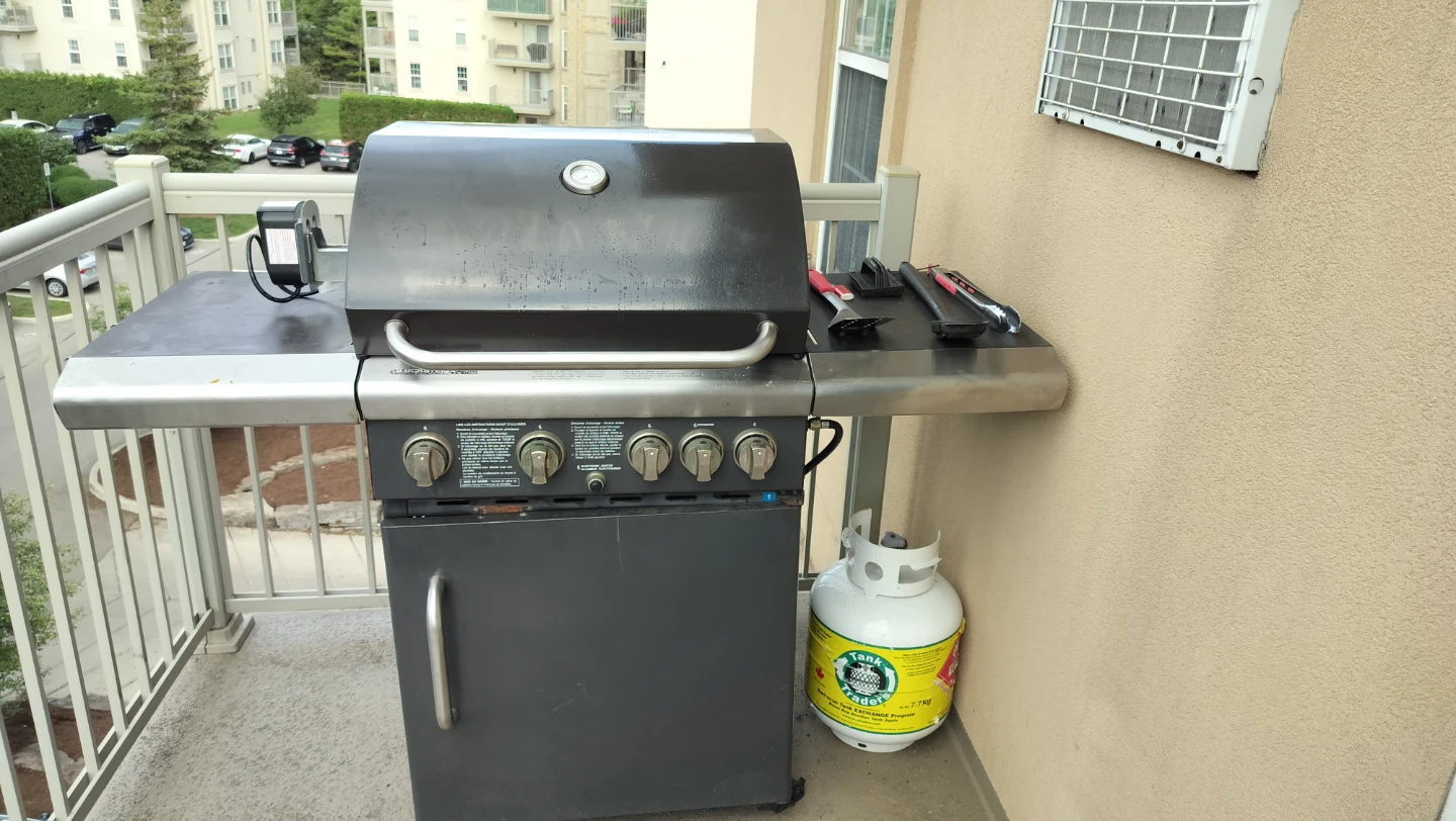 Sears Gas Grill with Rotisserie - photo 3
