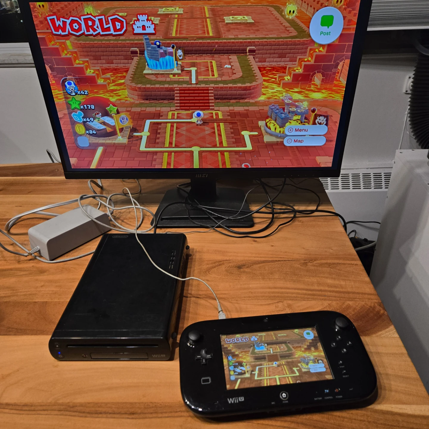 Nintendo Wii U. Good condition. See description. - photo 2