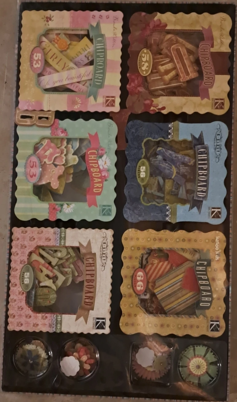 Scrapbook Chipboard Embellishments