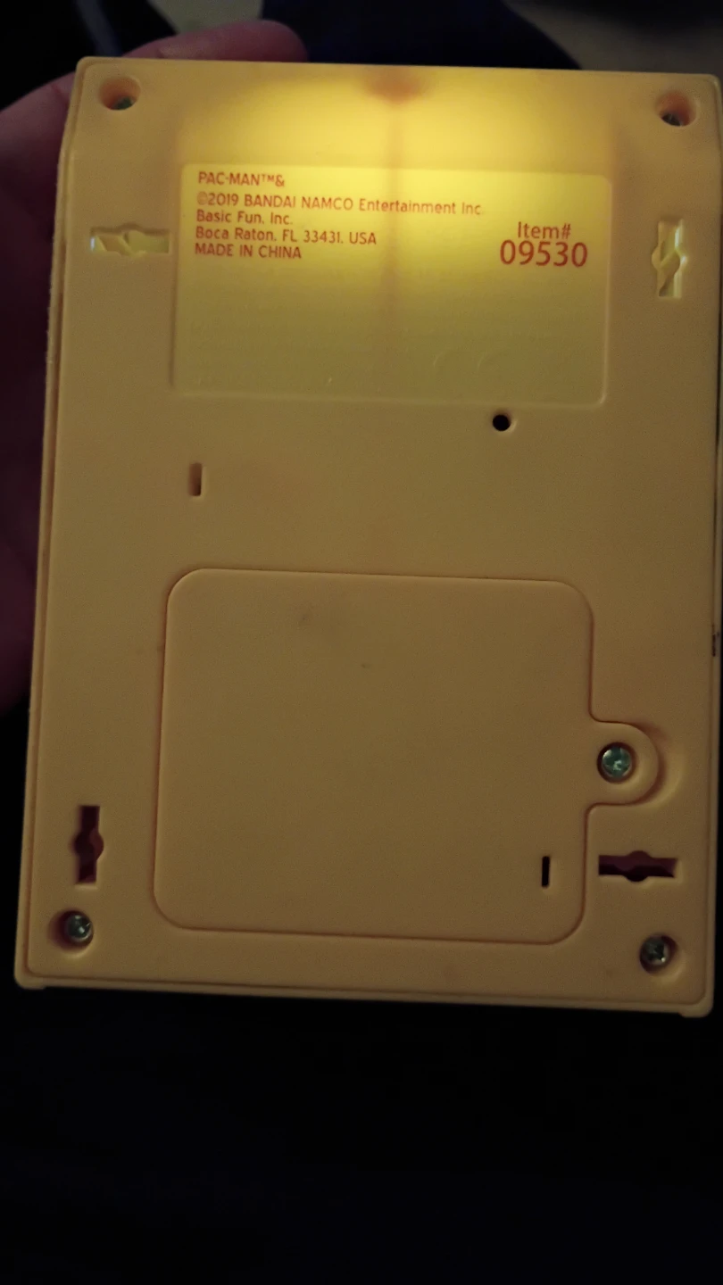 Pacman handheld game - photo 3