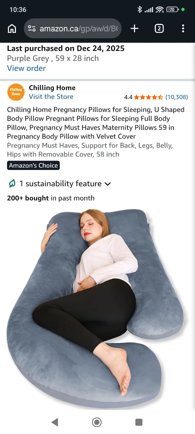 Multi-support Maternity Body Pillow - photo 3