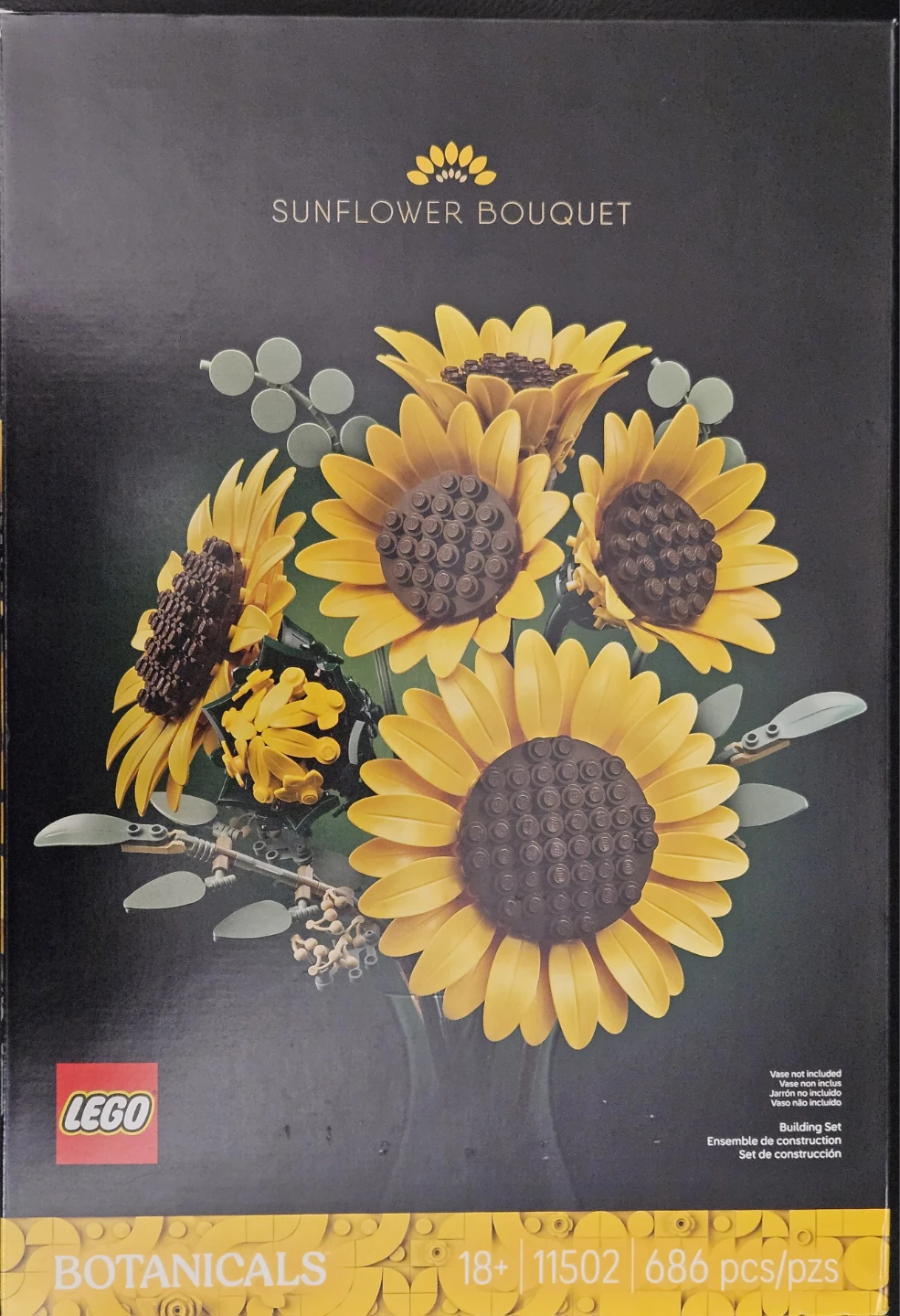 LEGO Botanicals Sunflower Bouquet Building Set 11502