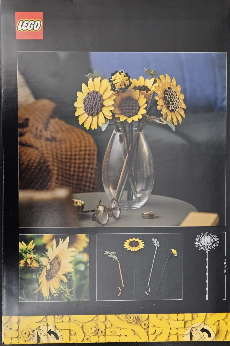 LEGO Botanicals Sunflower Bouquet Building Set 11502 - photo 2