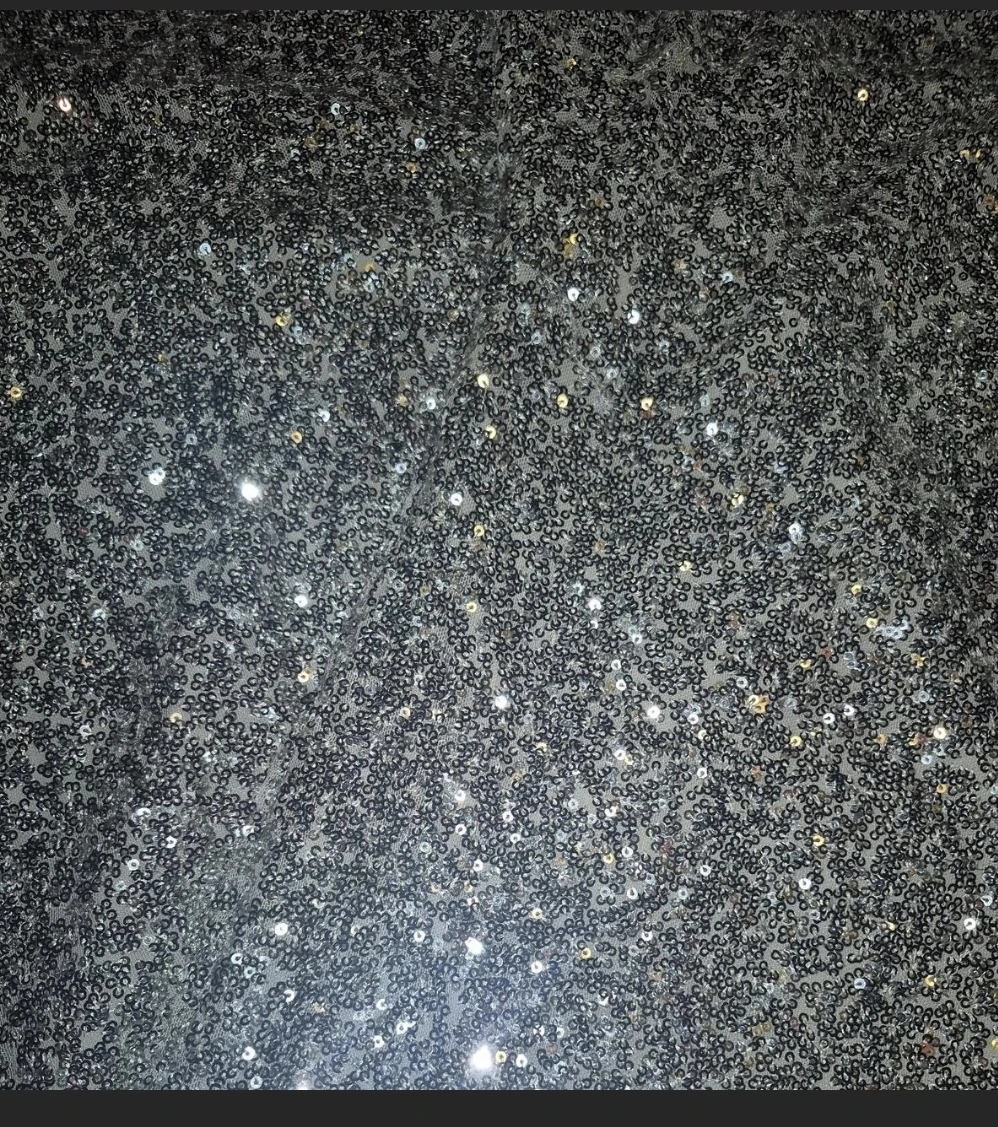 Thirty/Thirty Sequin Slip Dress - Silver, Size L - photo 4