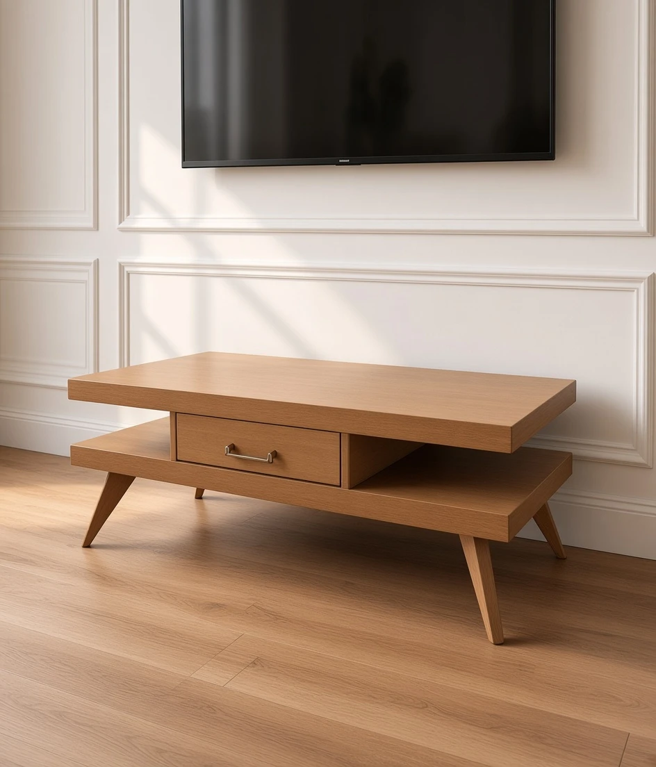 MCM Coffee Table/ TV Bench/ (48" × 20" × 20") - photo 2