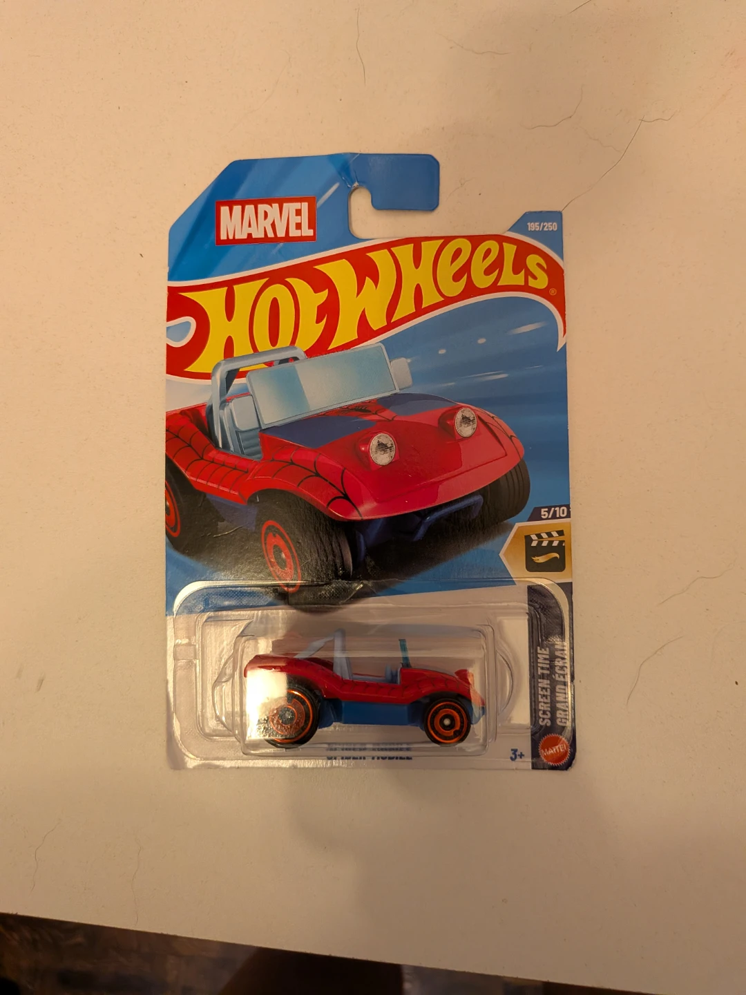 Hot Wheels Marvel Spider-Mobile Die-Cast Car - photo 2