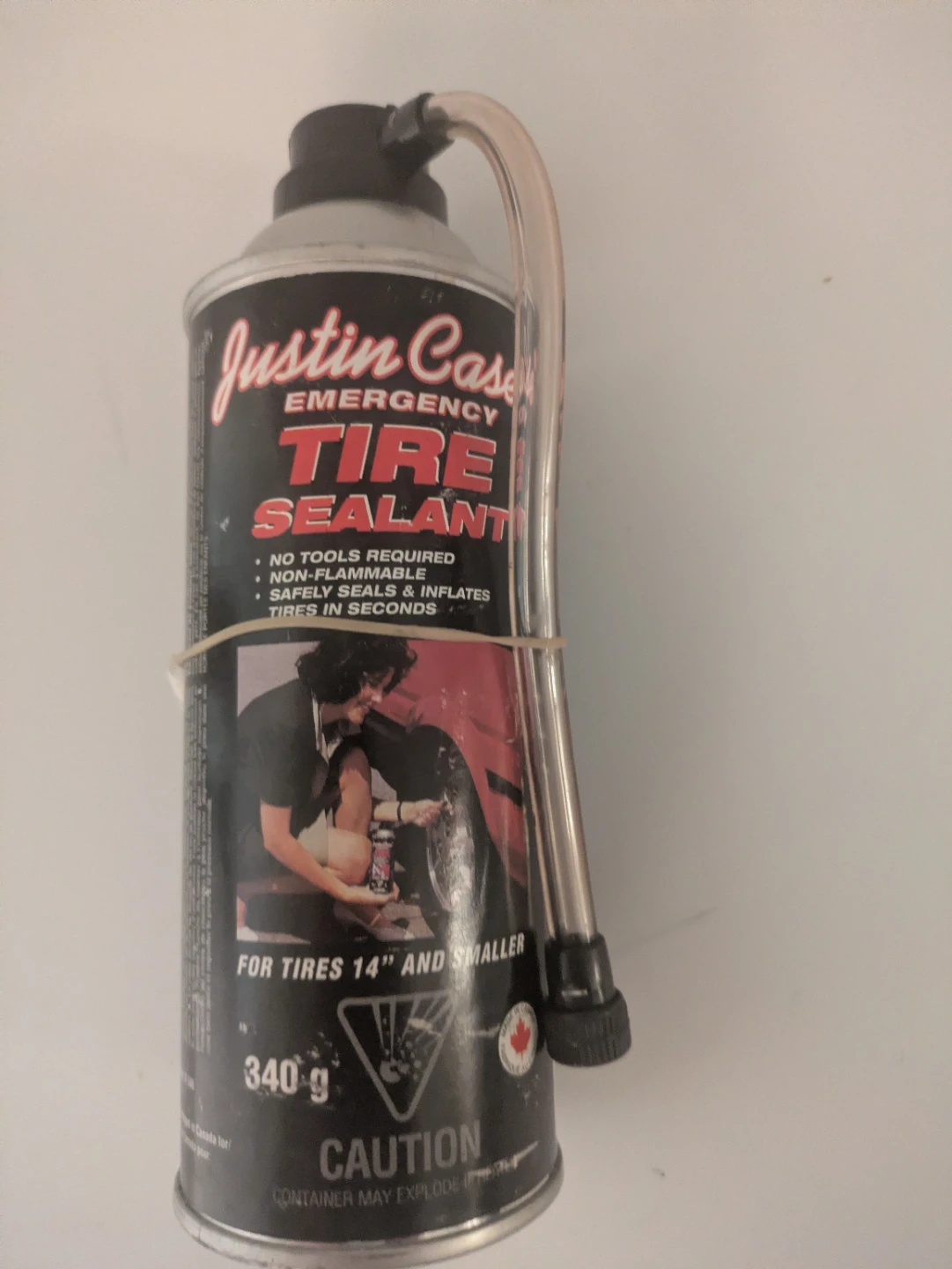 Justin Case Emergency Tire Sealant 340g