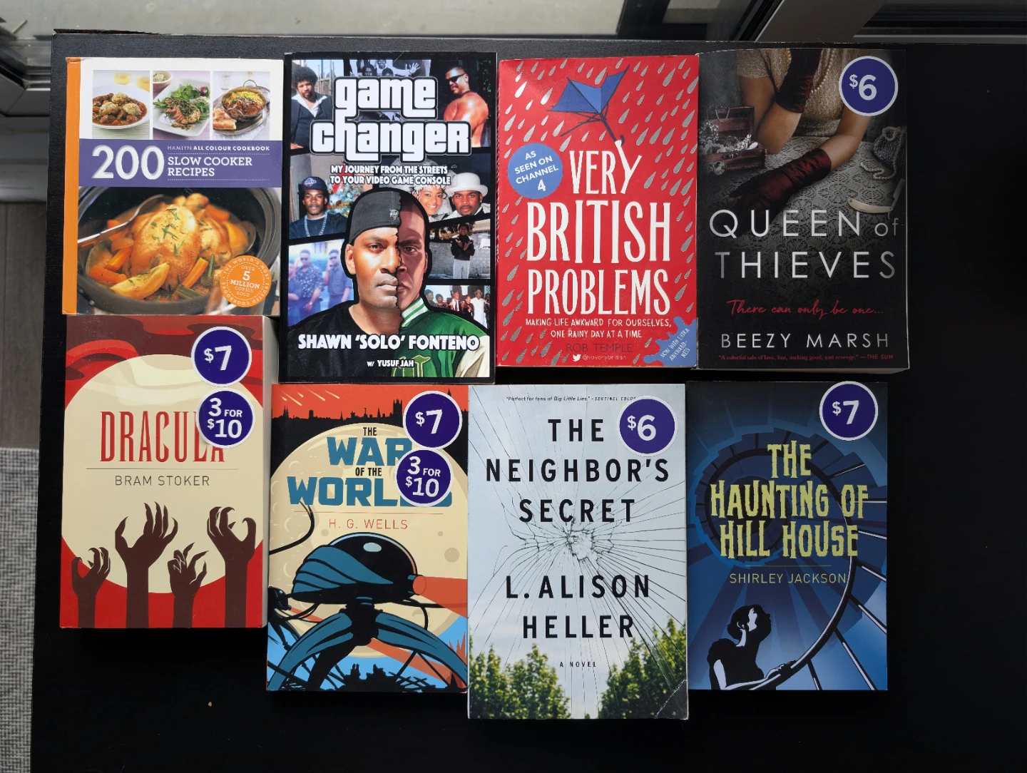 Selection of books