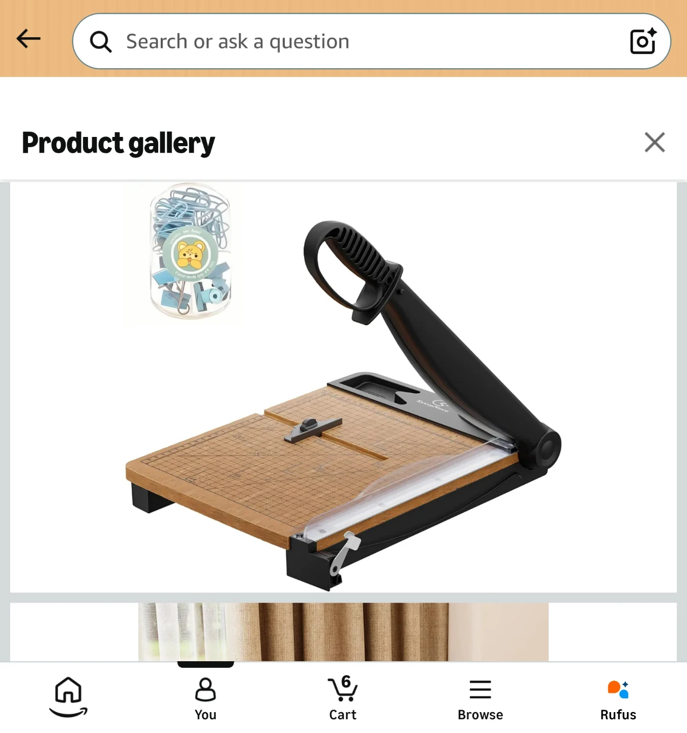 12" Wood Guillotine Paper Cutter