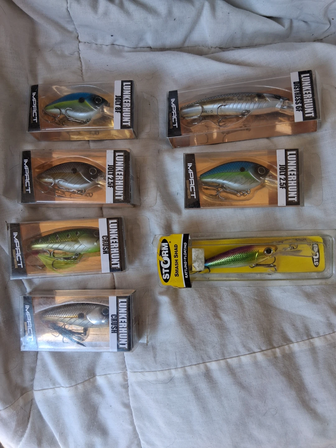 Lot of 7 Fishing Lures