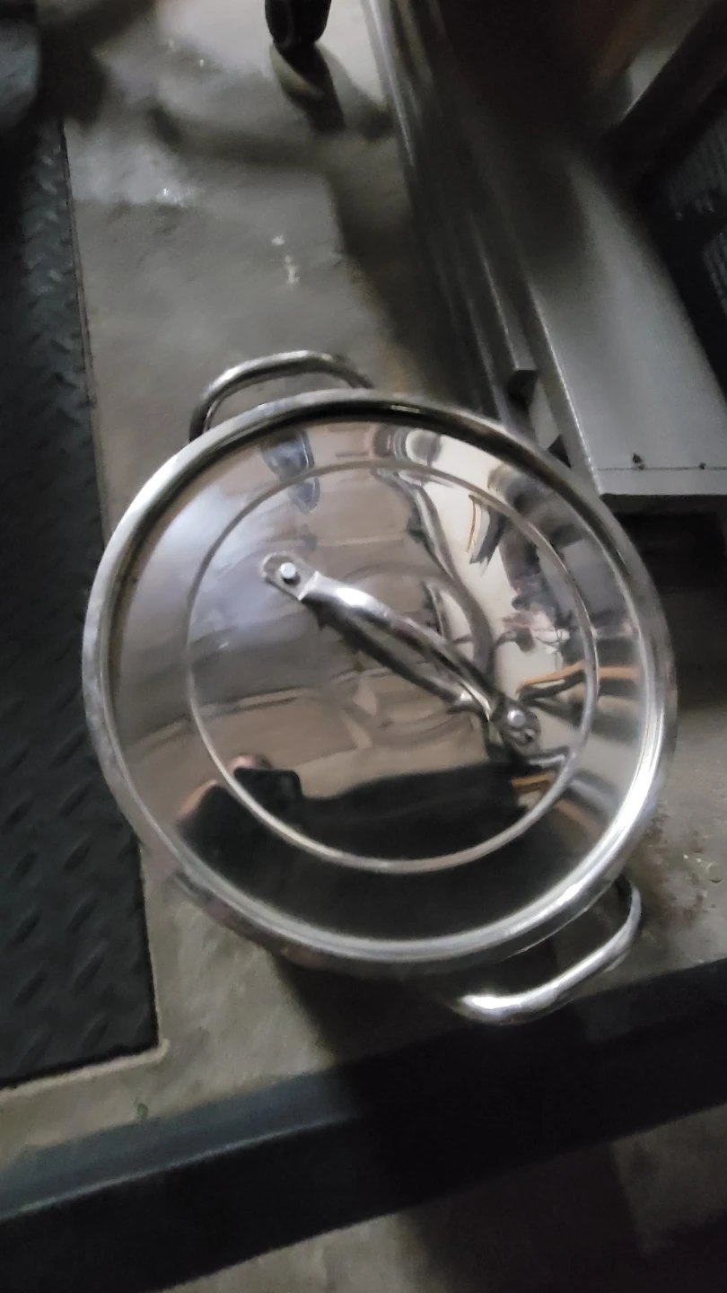 Stainless Steel Stock Pot with Lid - photo 2