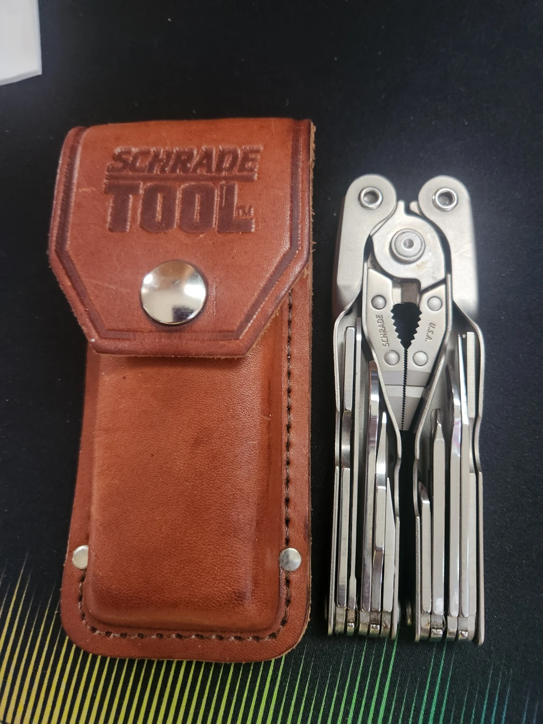 Schrade Tough Multi-Tool with Leather Sheath