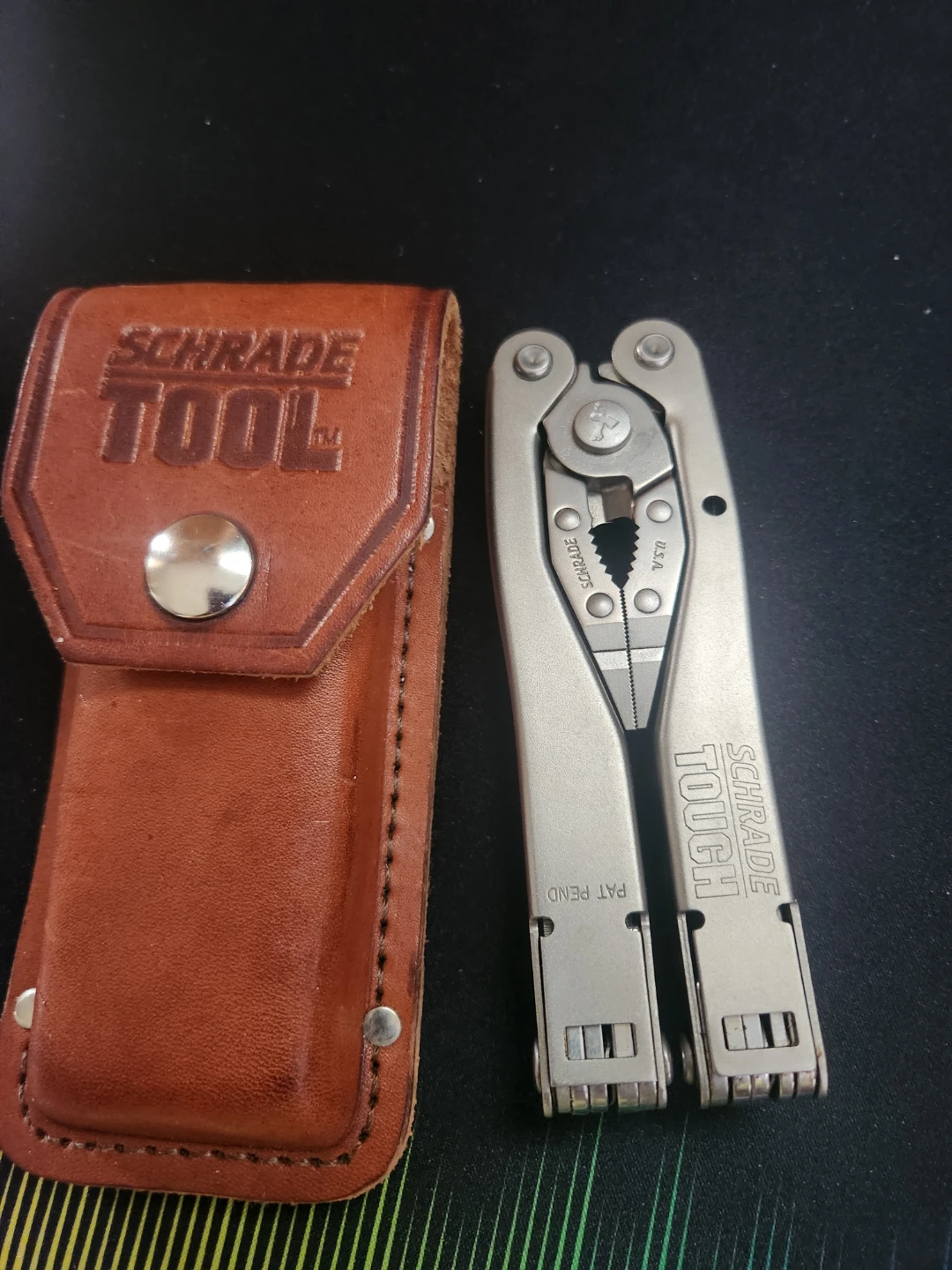 Schrade Tough Multi-Tool with Leather Sheath - photo 4