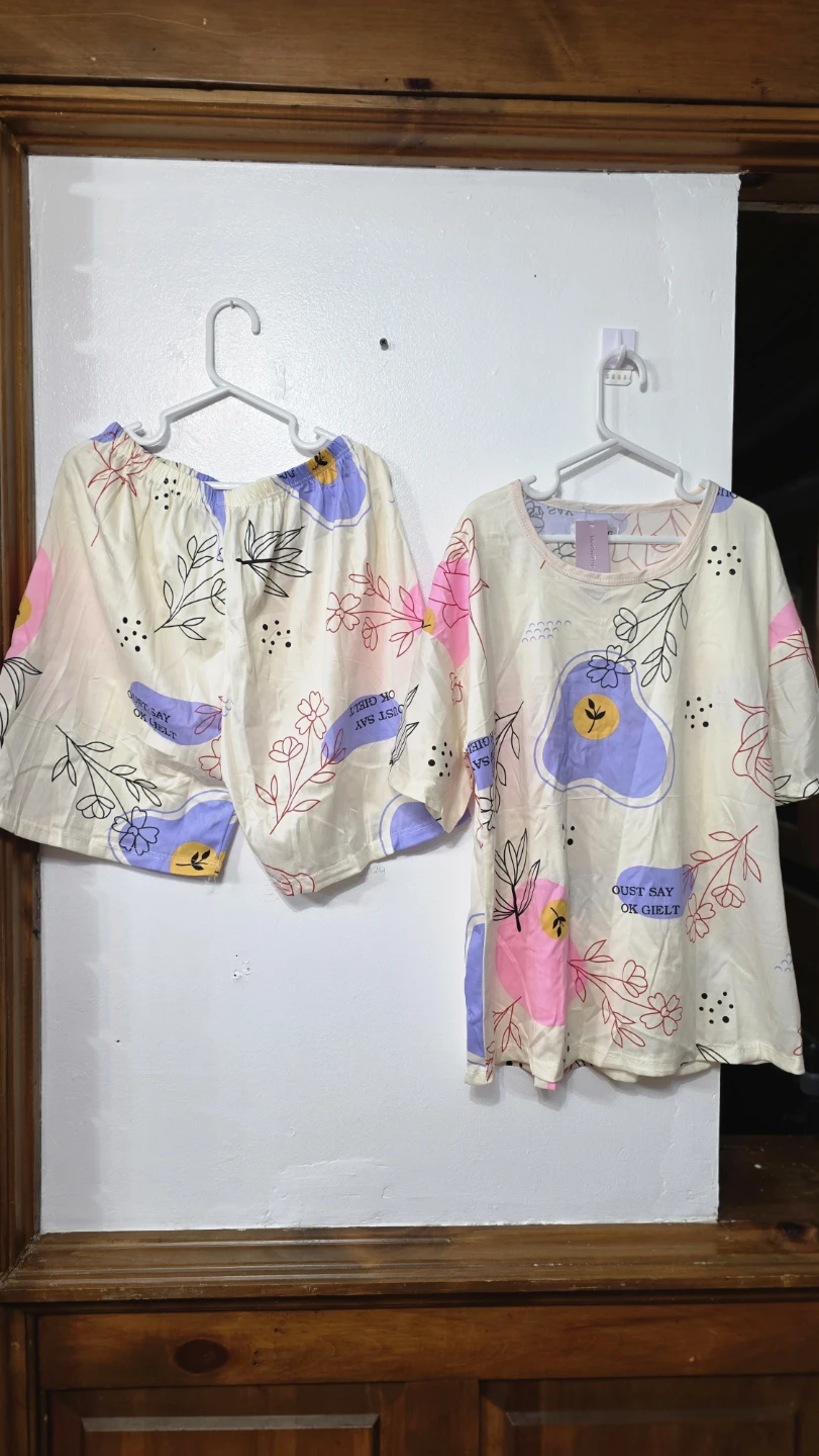Pink Strawberry Pajama Set - Size Medium - photo 4