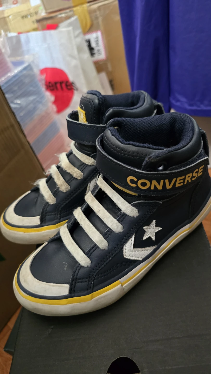 Converse Pro Blaze Strap Hi Toddler Shoes - photo 3