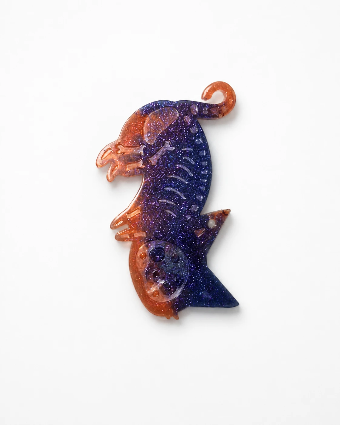 Glitter Resin Cat Charms (Set of 8) - photo 4