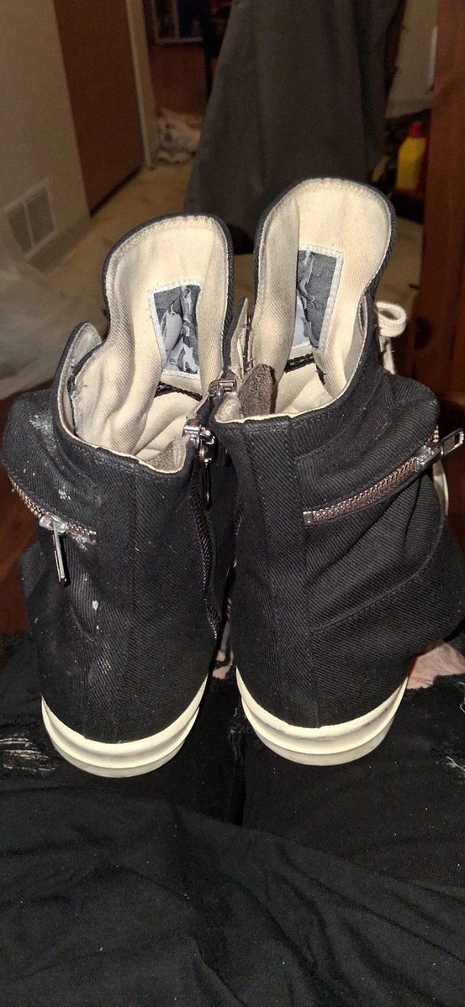 Rick Owens Cargo Pocket Ramones Sneaks - photo 3