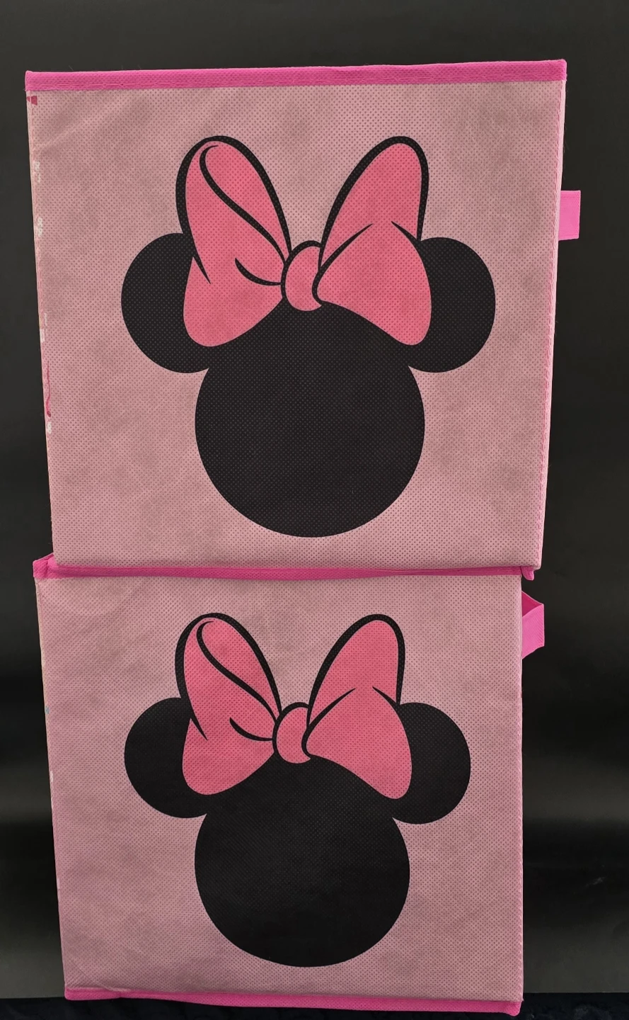 Disney Minnie Mouse Pink Storage Bins (Set of 2) - photo 2