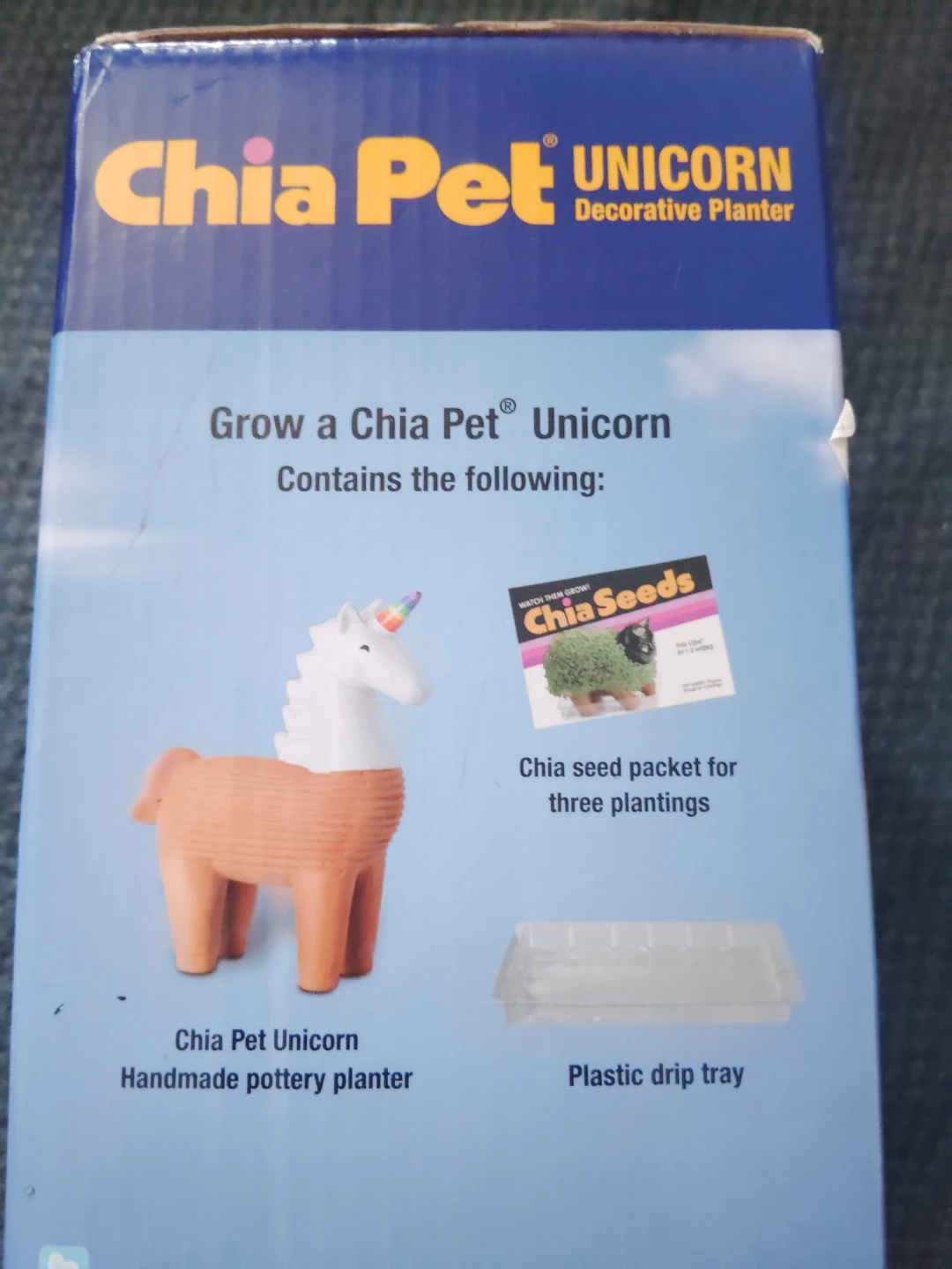 Chia Pet Unicorn Decorative Planter - photo 3