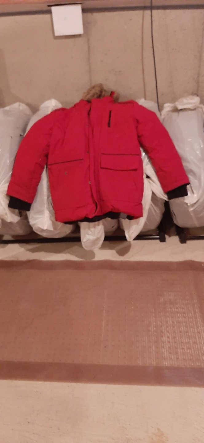 Red Parka Jacket