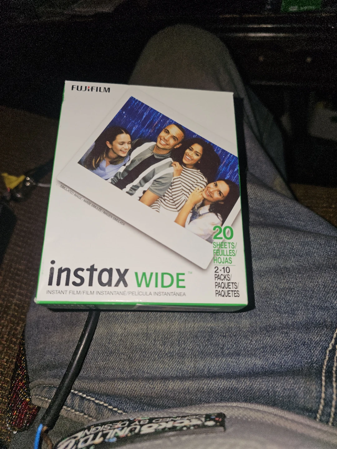 Fujifilm Instax Wide Instant Film - 20 Sheets