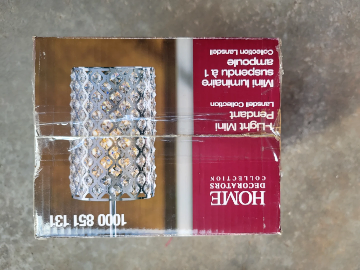 Brand New Home Decorators Collection 1-Light Mini Pendant