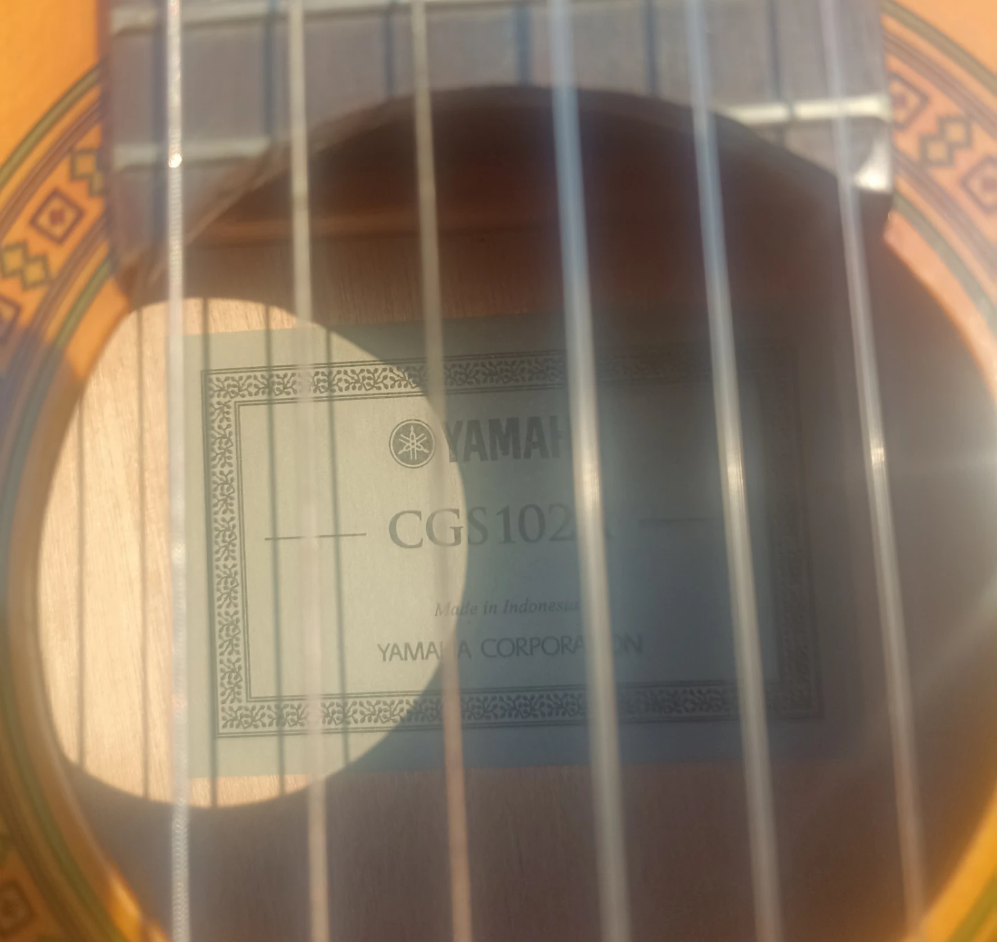 Yamaha CGS102 Classical Guitar for Young people - photo 3