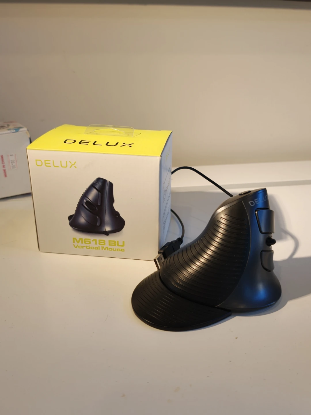 Vertical Ergonomic Mouse DELUX M618 BU - photo 3