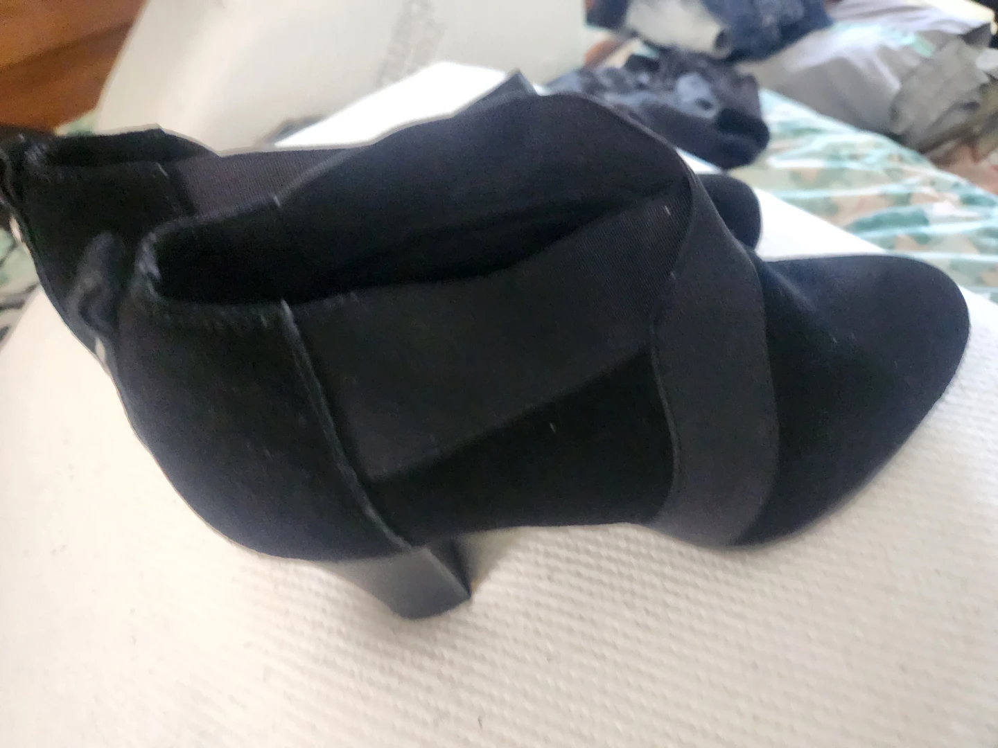 AK Sport Black Suede Ankle Boots - photo 2