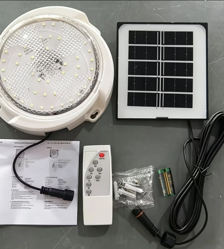 (BRAND NEW) Solar Ceiling Light with Remote Control - photo 2