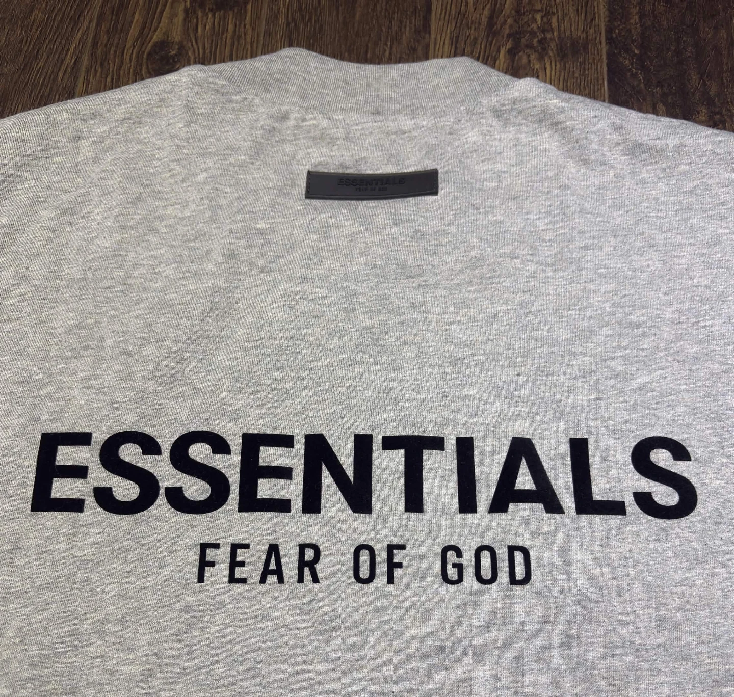 Essentials Dark Oatmeal T- Shirt - photo 4