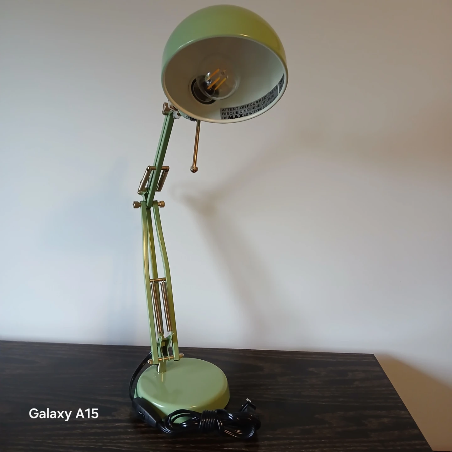 Adjustable Desk Lamp - Green - photo 2